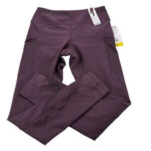 Mondetta Women's Purple Active Legging 4-Way Stretch Moisture-Wicking SZ SMALL